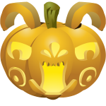 carved pumpkins lit 4