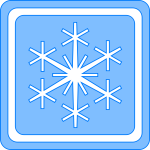 Winter season sign vector image