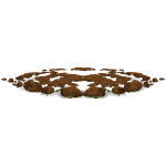harvestable resources dirt pile