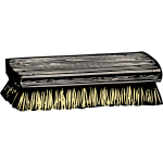 Scrub brush vector illustration
