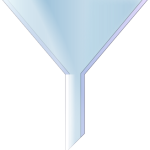 Laboratory conical funnel