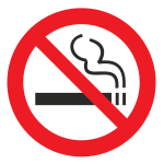 p01 znak zapreschaetsya kurit no smoking sign