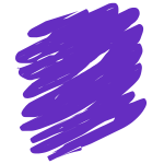 Purple scribble