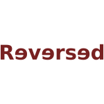 Reverse logotype concept variation