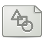 Vector image of mimetype icon