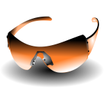 sun glasses orange