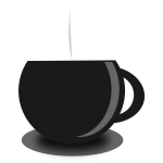 Tea mug vector image
