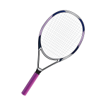 Tennis racquet vector image