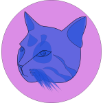themanwithoutsex blue cat