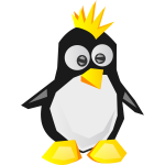 Linux logo vector image