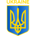 Vector image of coat of arms of Republic of Ukraine