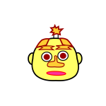Cartoon character head