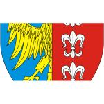 Vector clip art of coat of arms of Bielsko-Biala City