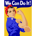 We Can Do It vector poster