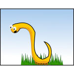 Yellow worm