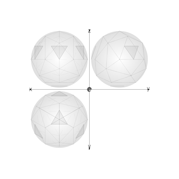 40 construction geodesic spheres recursive from tetrahedron