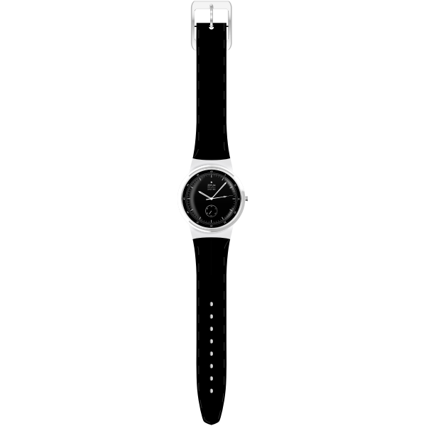 Hand watch vector drawing