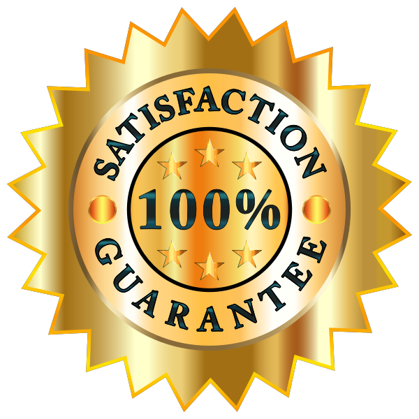 100 Percent Satisfaction Guarantee Badge | Free SVG