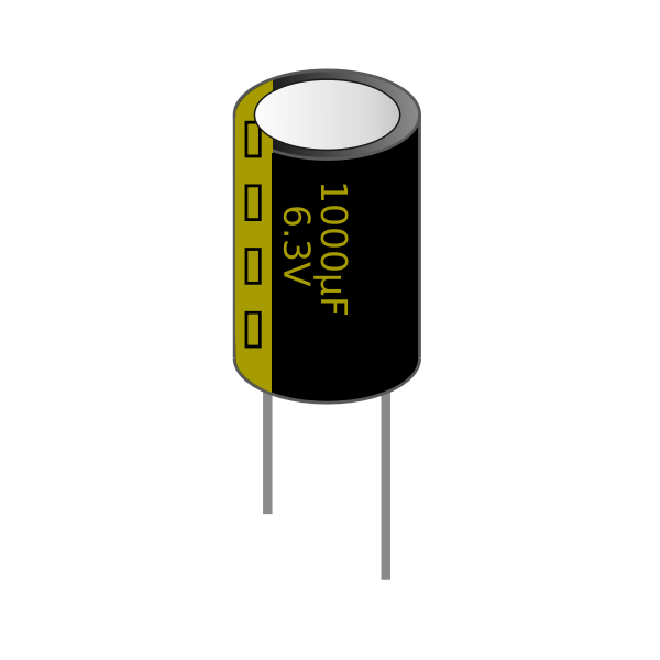 1000Î¼F Electrolytic Capacitor