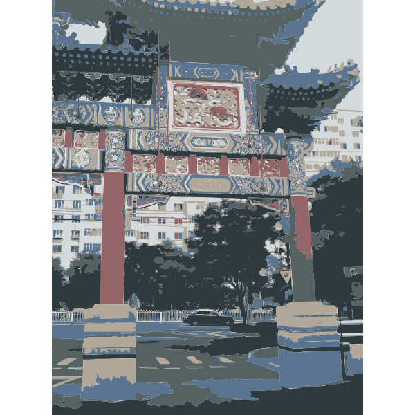 Chinese Pagoda in Beijing