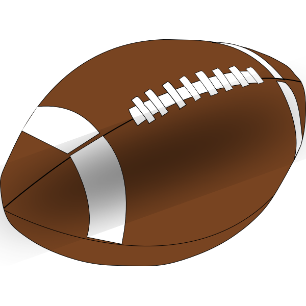 American Football Vector Clip Art | Free SVG