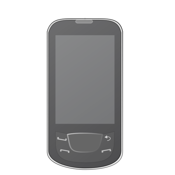 Android smartphone vector illustration