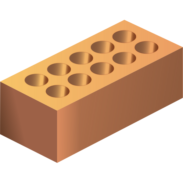 Vector image of construction element