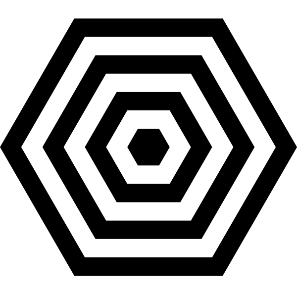 Hexagon target point
