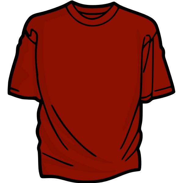 Download Red T Shirt Vector Graphics Free Svg