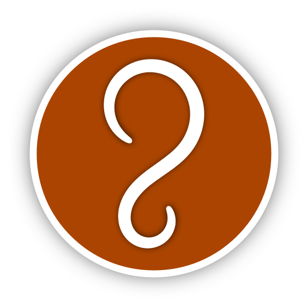Vector image of winding logo
