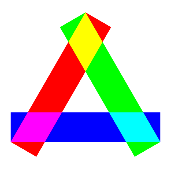 Long rectangles triangle