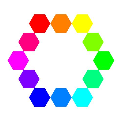 1 point 12 connected hexagons