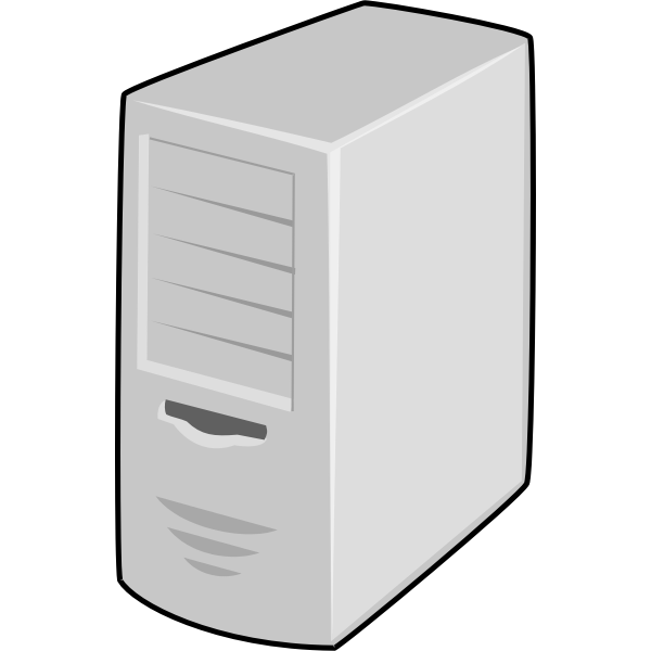 Server icon vector image
