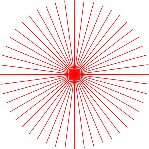 abstract sun 1 (48 rays)