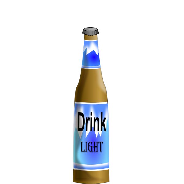 Bottle of beer vector clip art