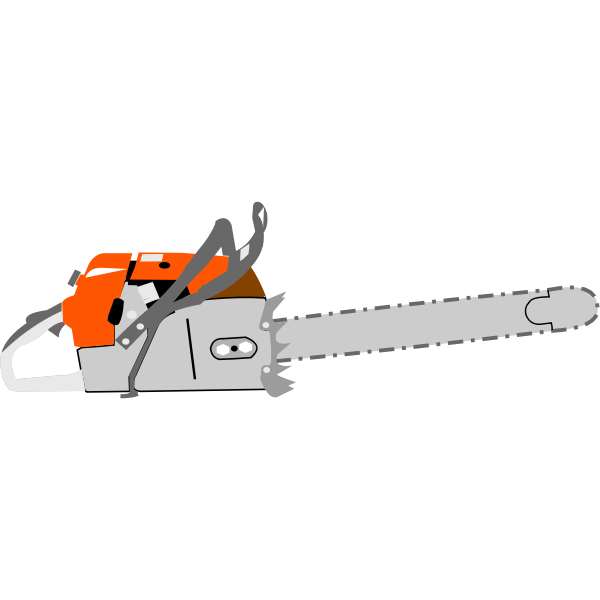 free chainsaw clipart