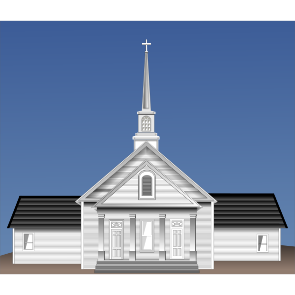 Church vector clip art image | Free SVG