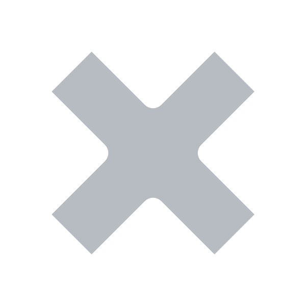 Vector image of a stop cross icon