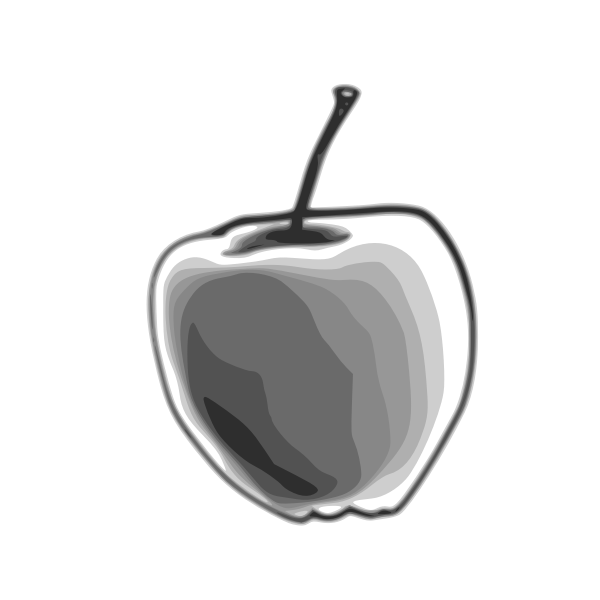 Gray apple