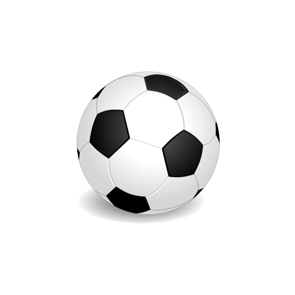 Vector illustration of soccer ball
