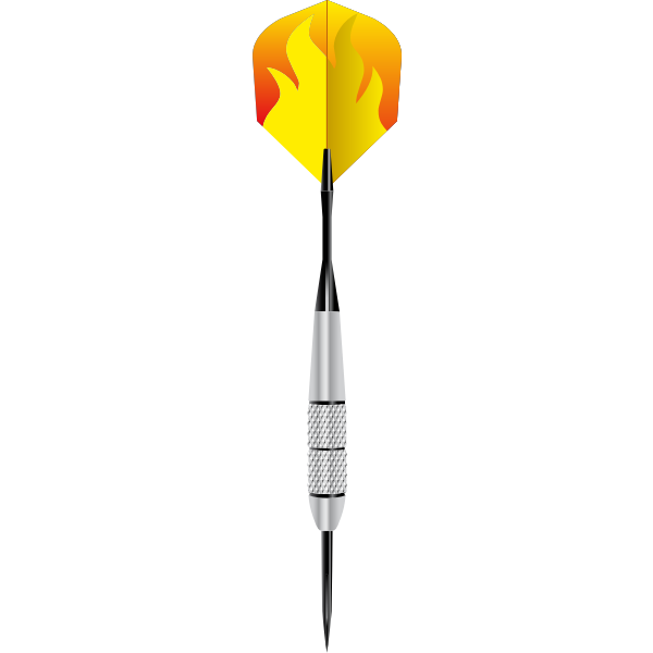 Vector image of dart arrow | Free SVG