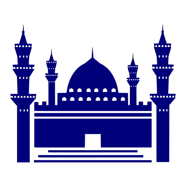 Blue Mosque Free Svg