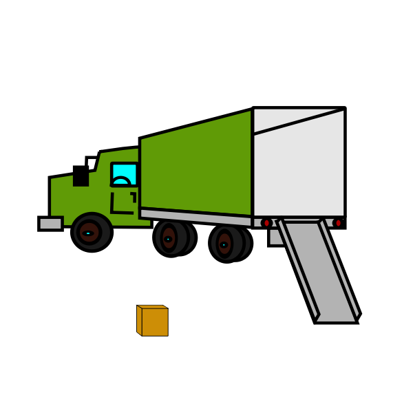 Free Free 260 Moving Truck Svg SVG PNG EPS DXF File