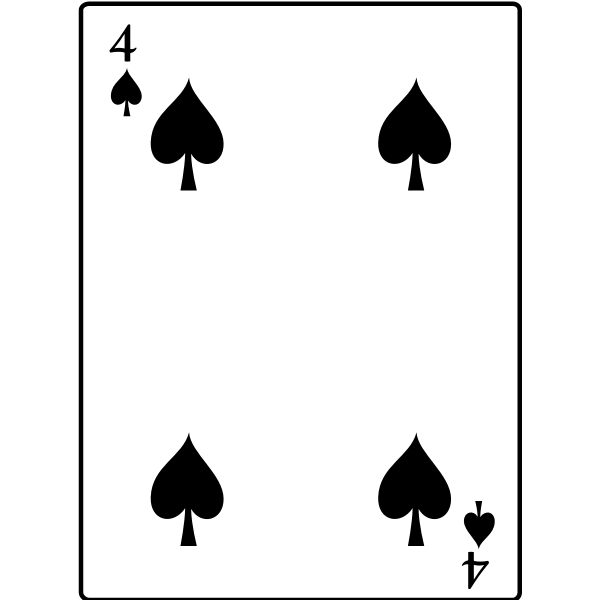 4 of Spades