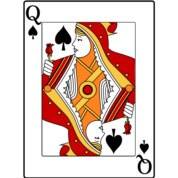 Download Queen Of Spades Image Free Svg