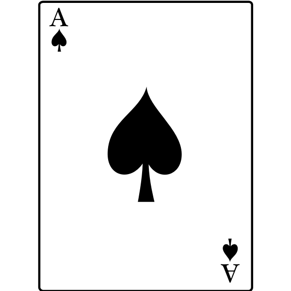 Ace of Spades | Free SVG
