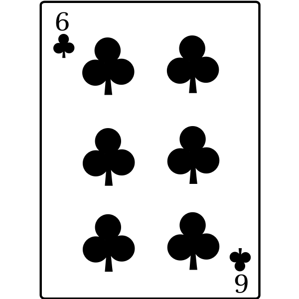 6-of-clubs-free-svg