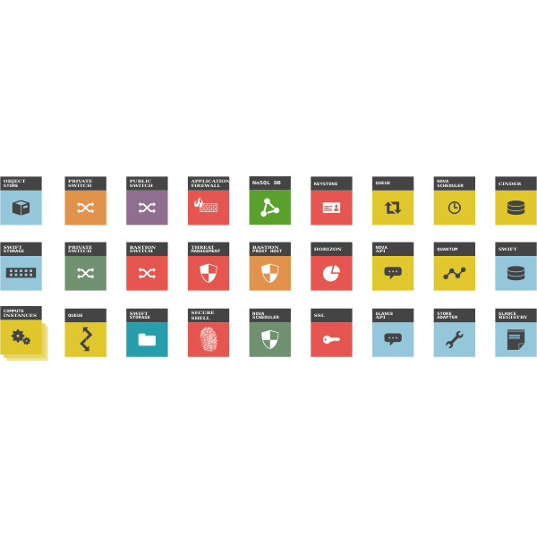 Vector Image Of Cloud Components Free SVG Vector Image Of Cloud Components Free SVG