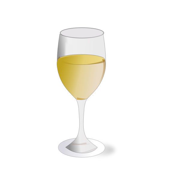 Download White Wine Glass Free Svg