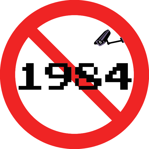 No 1984 style spying vector illustration